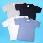 T-Shirt Child Assorted Clr Cotton
