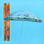 Beach Umbrella 110Cmast Print Furniture