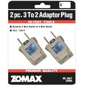 2pc 3 to 2 Elec. Adapter