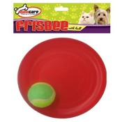 7" Frisbee Toy with Ball Dog Toy