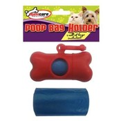 Doggy Poop Bag Holder With 1 Roll of Bags